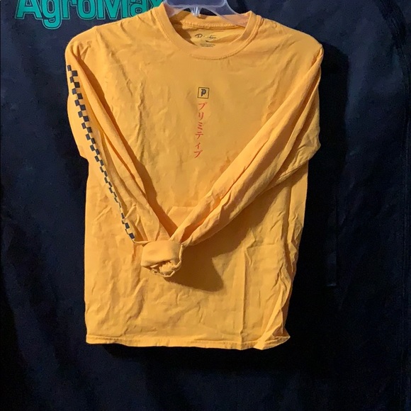 Primitive Mustard Samurai Long Sleeve Shirt - Picture 1 of 2